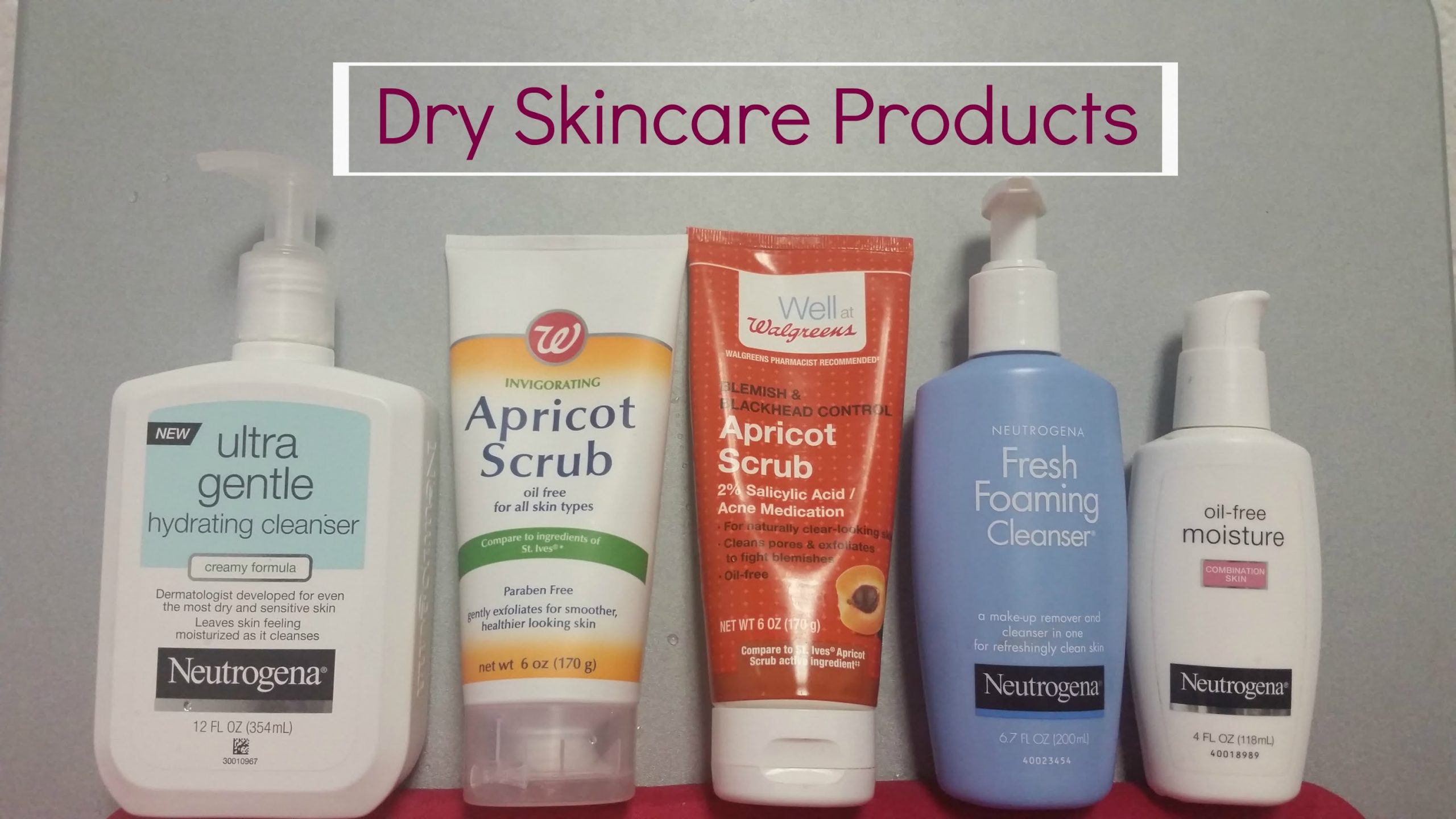 Best Products For Dry Skin